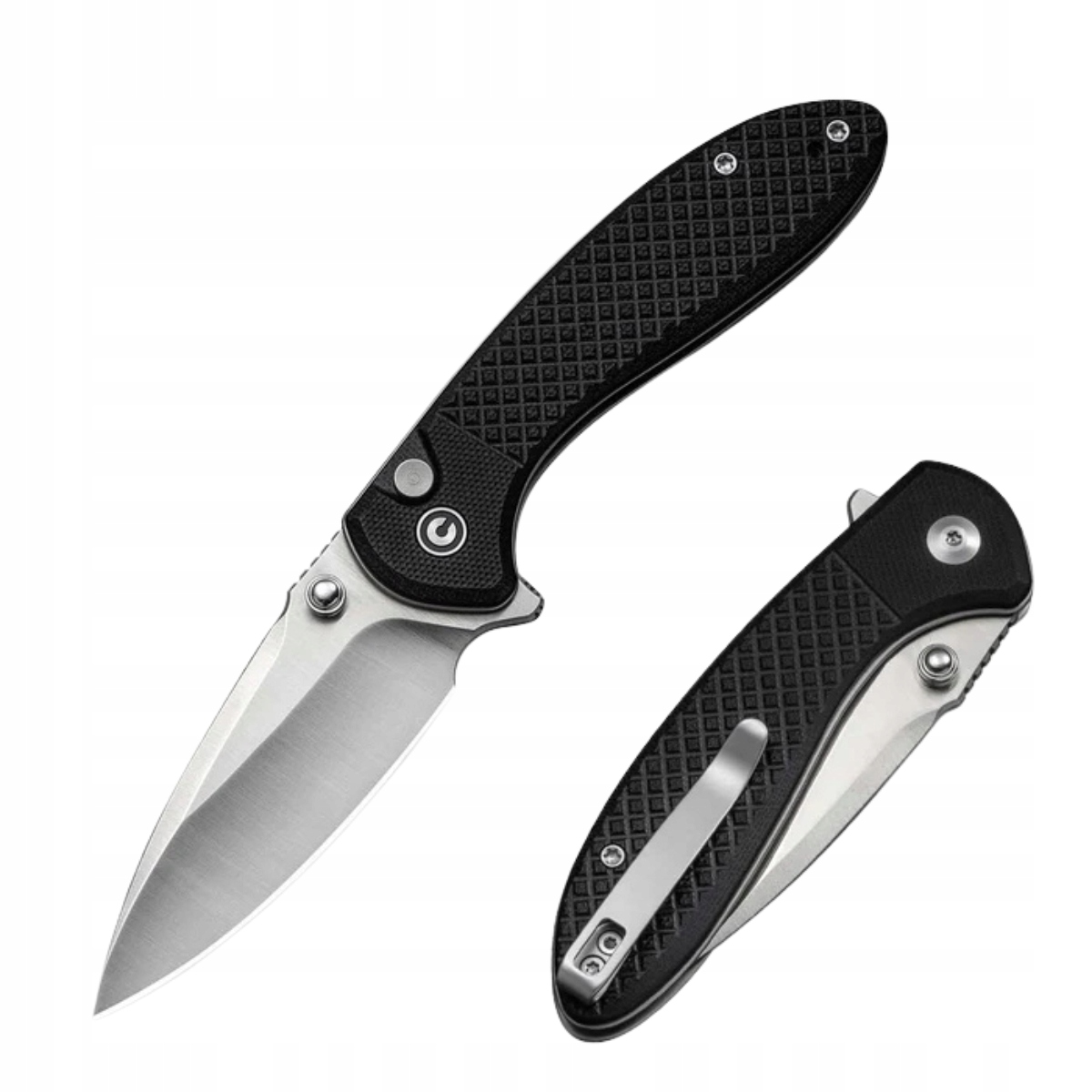Nóż składany Civivi Faeger Black G10 C24031-1