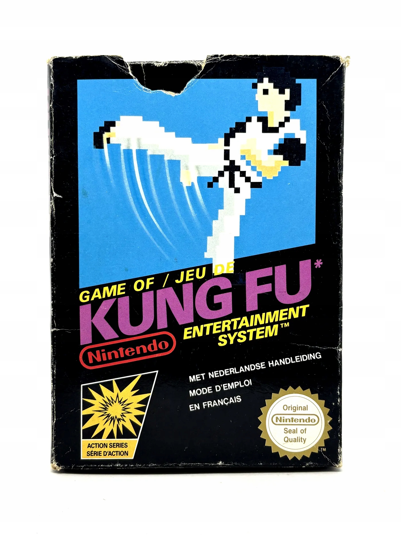 Kung Fu Nintendo NES pudełkowa