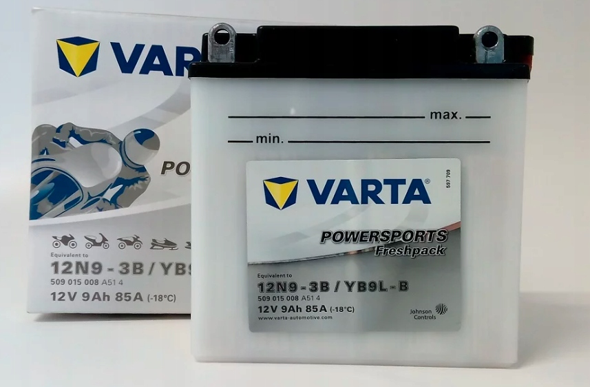 

Akumulator Varta YB9L-B 12V/ 9Ah 85A 12N9-3B