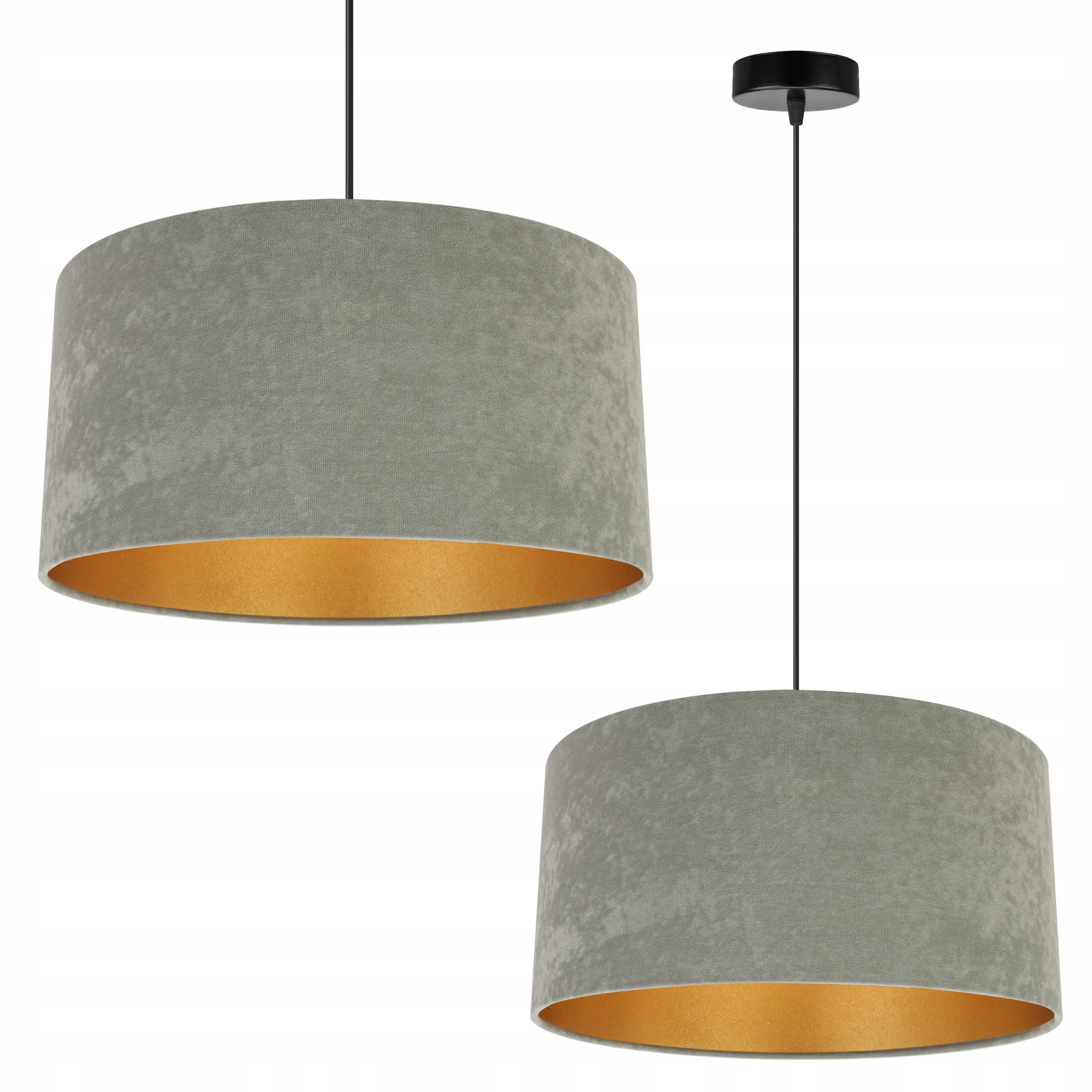 Lampa Wisząca Sufitowa Nowoczesna Żyrandol Abażur