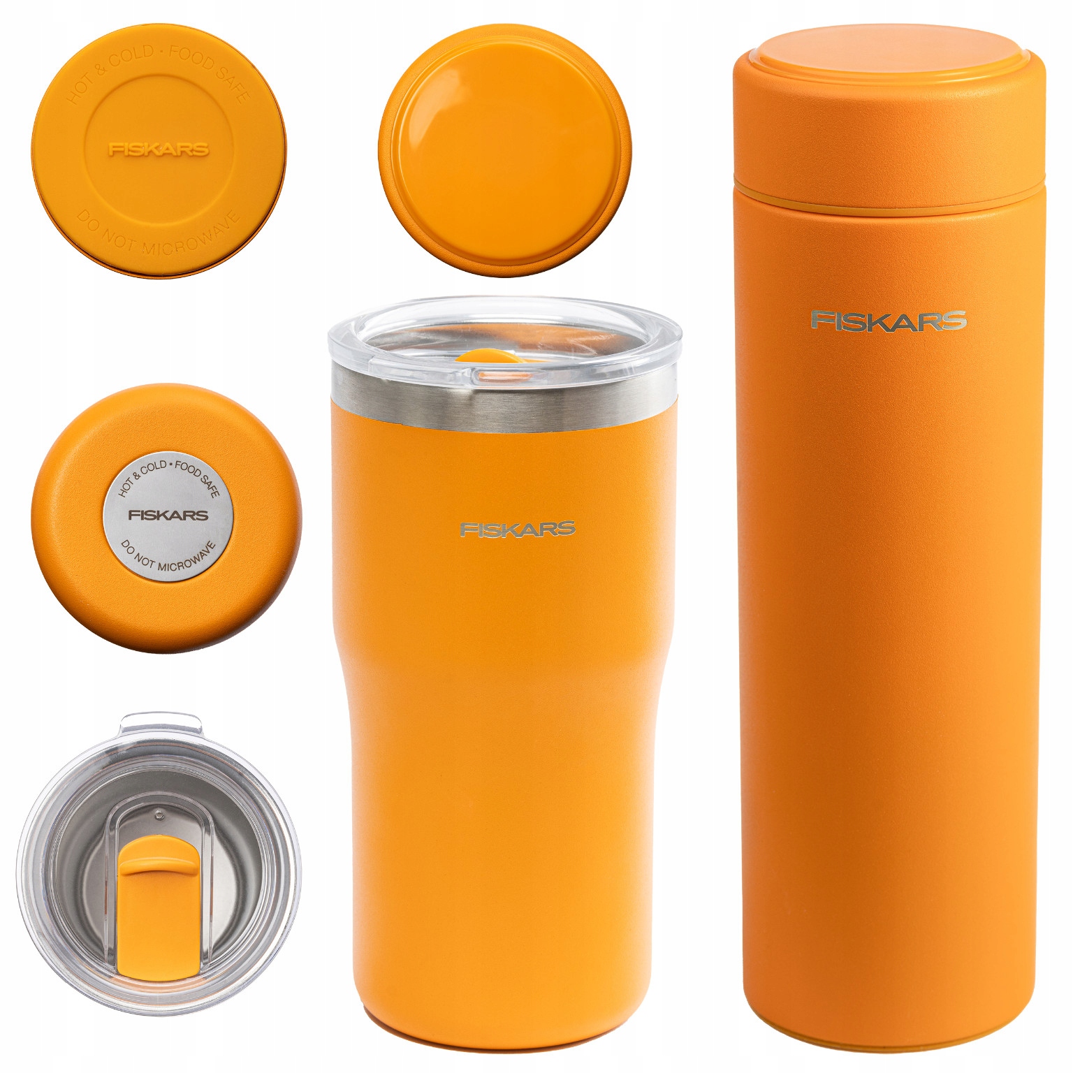 Fiskars On-the-go Kubek termiczny 0,5l+ termos 0,5l na kawę herbatę wodę