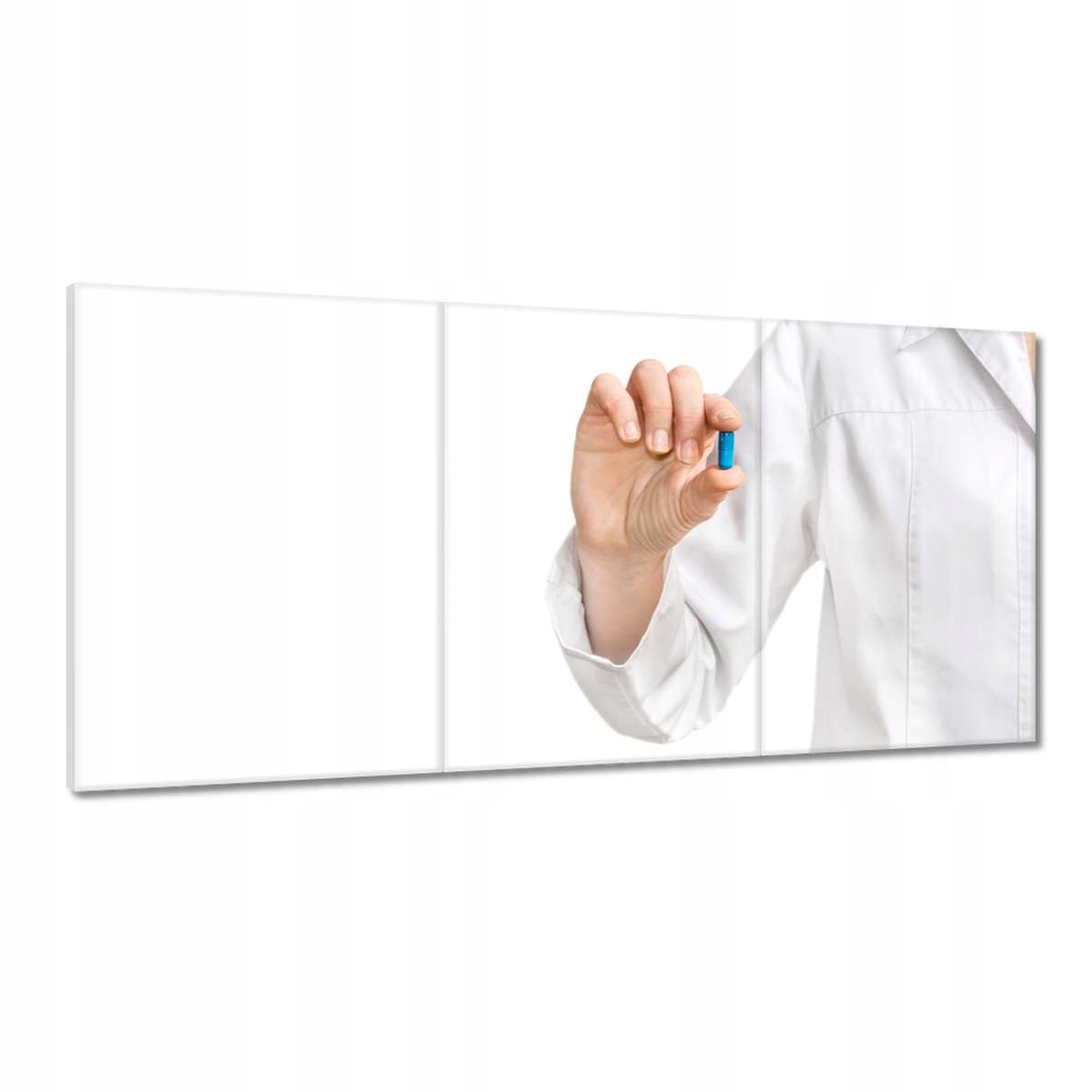 Obrazy 180x90 Pilulka v ruke lekára