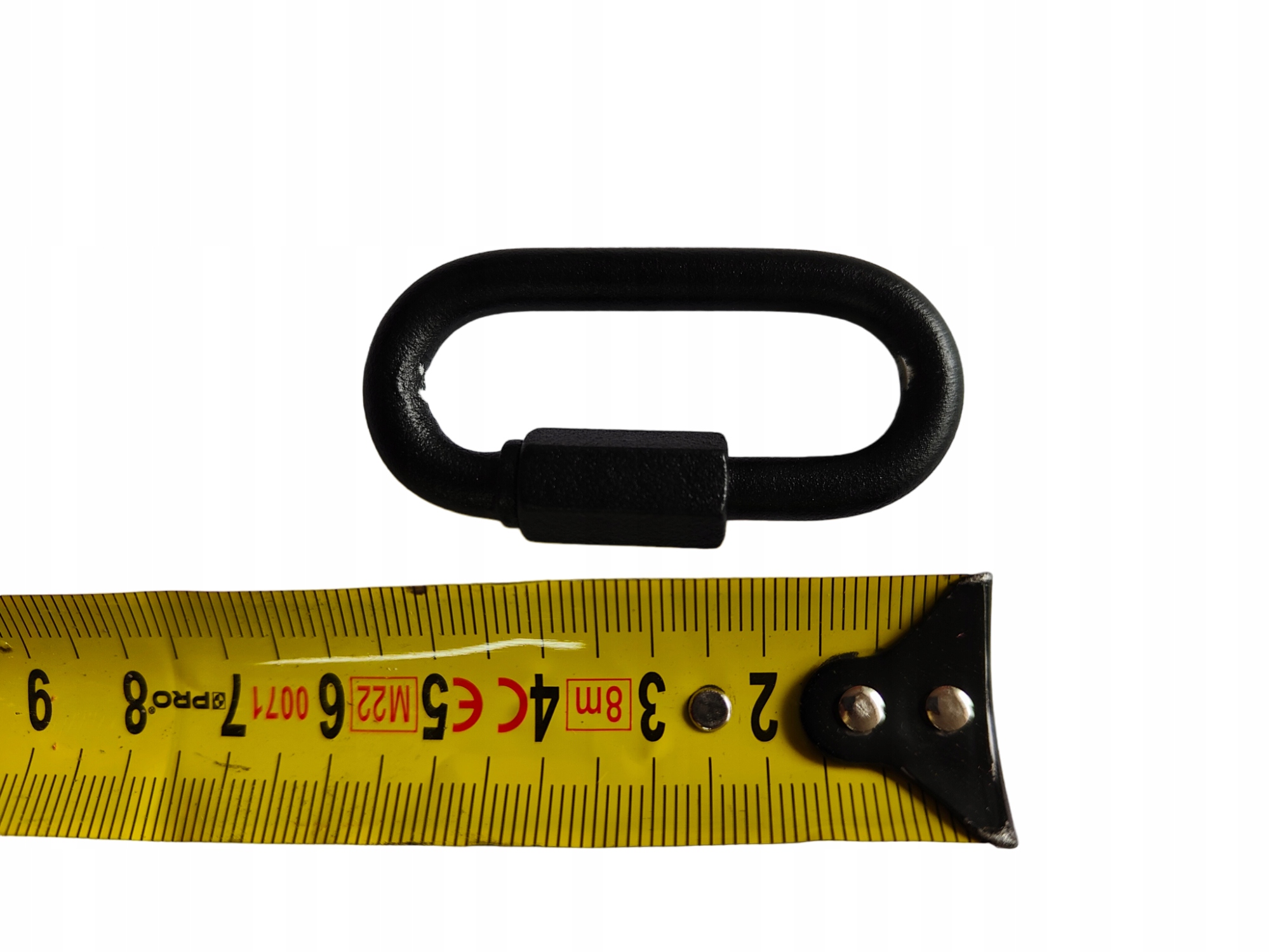 OGNIWO SKRĘCANE METALOWE FI6 ŁAŃCUCHA CZARNY MAT EAN (GTIN) 5906058330036