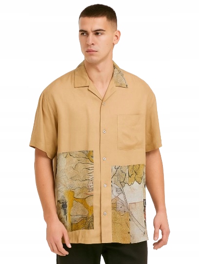 Emporio Armani Pánská Košile S Krátkým Rukávem XL Kwc