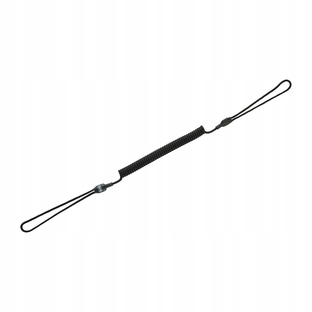 M-Tac Smycz-Retraktor Medium kombinowana z D-ringiem Black