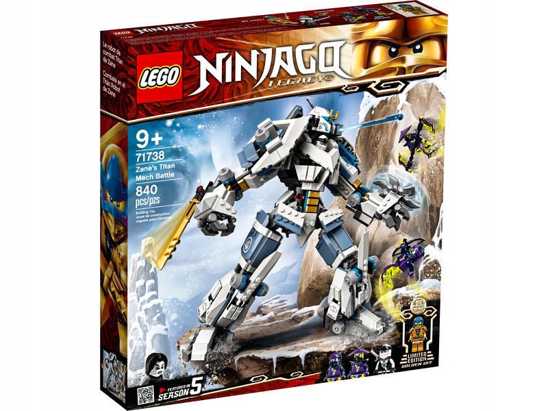 LEGO NINJAGO STARCIE TYTANÓW MECH