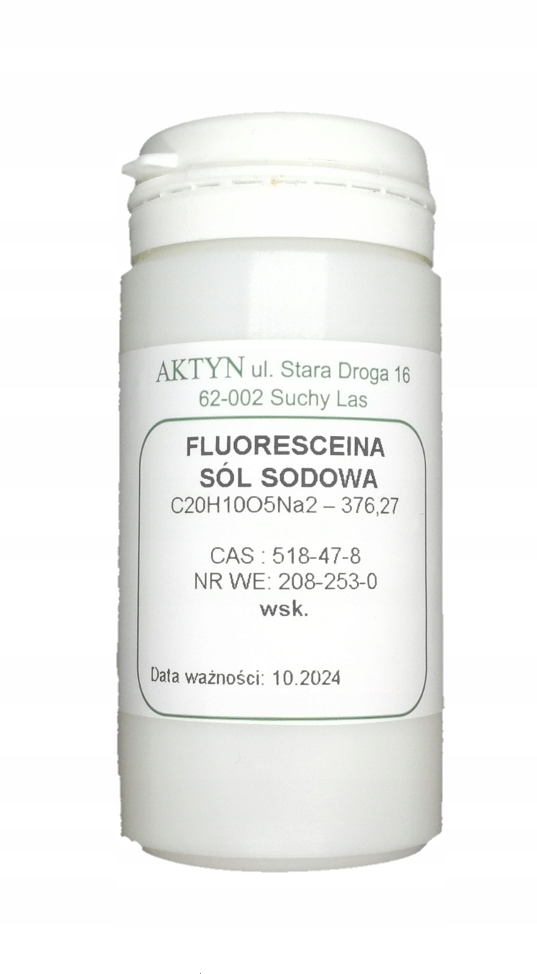 

Fluoresceina Sól Sodowa (uranina) cz.d.a. 50g.
