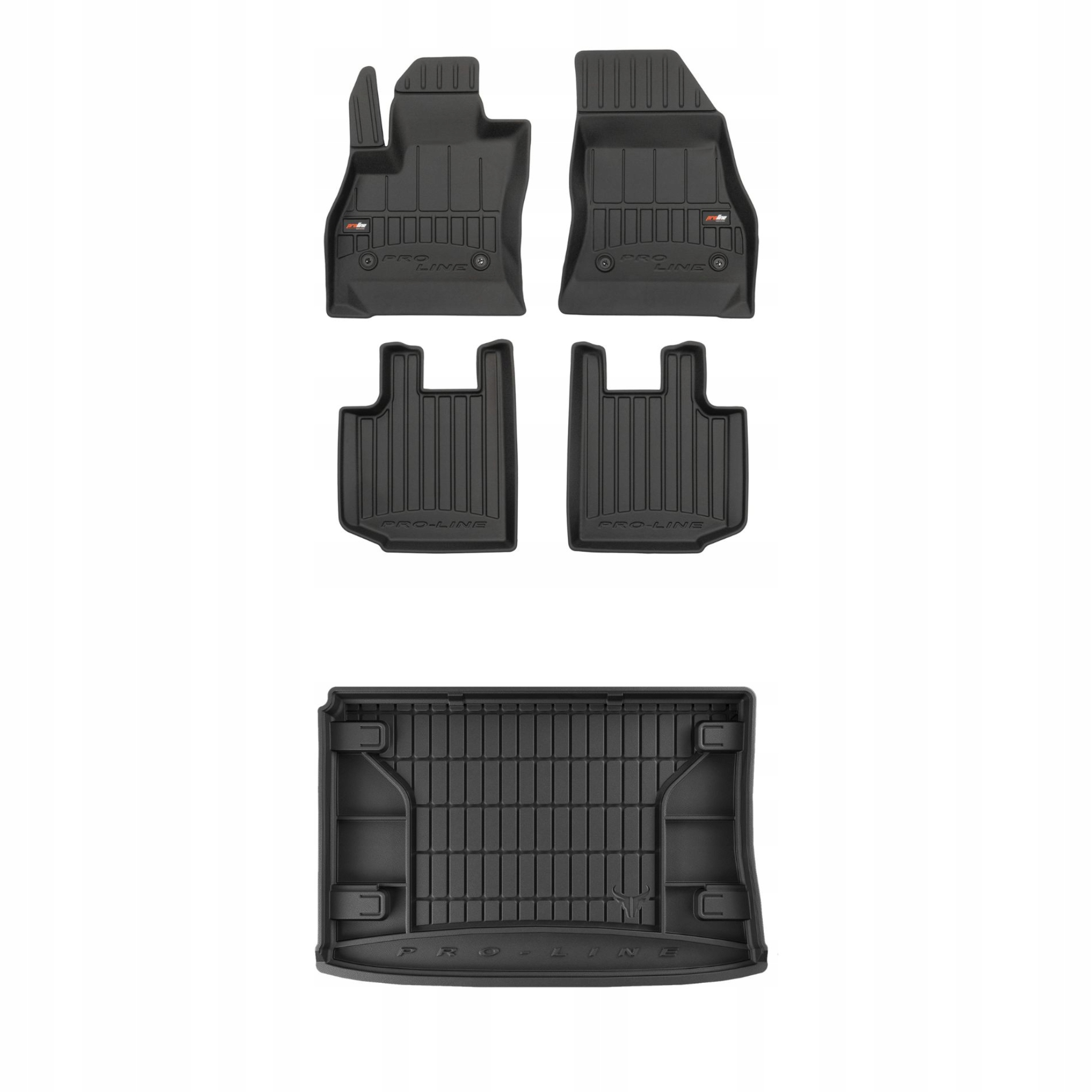 Sada gumových kobercov a rohoží pre Fiat 500L 2012-2022