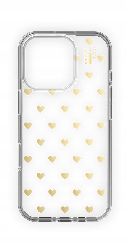 Plecki iDeal of Sweden do Apple iPhone 16 Pro złoty
