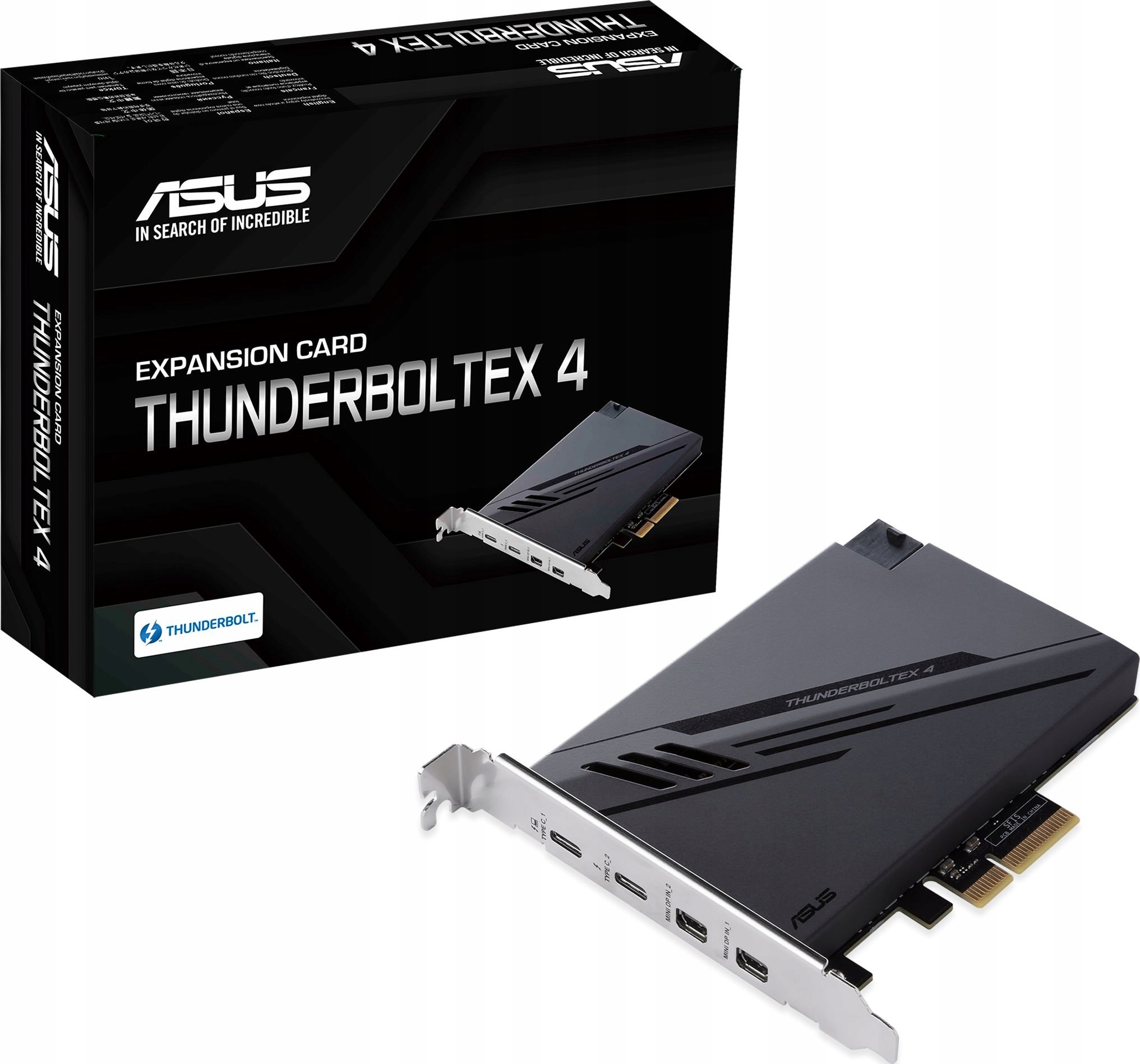 Kontroler Asus ThunderboltEX 4 mini DisplayPort Thunderbolt Usb 3.2