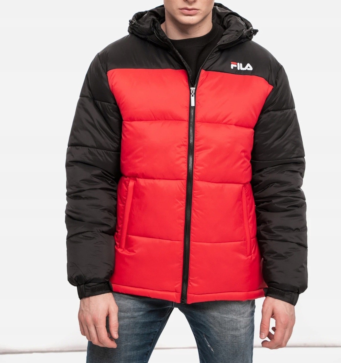 Pánská zimní teplá bunda Fila 687988-472 XL