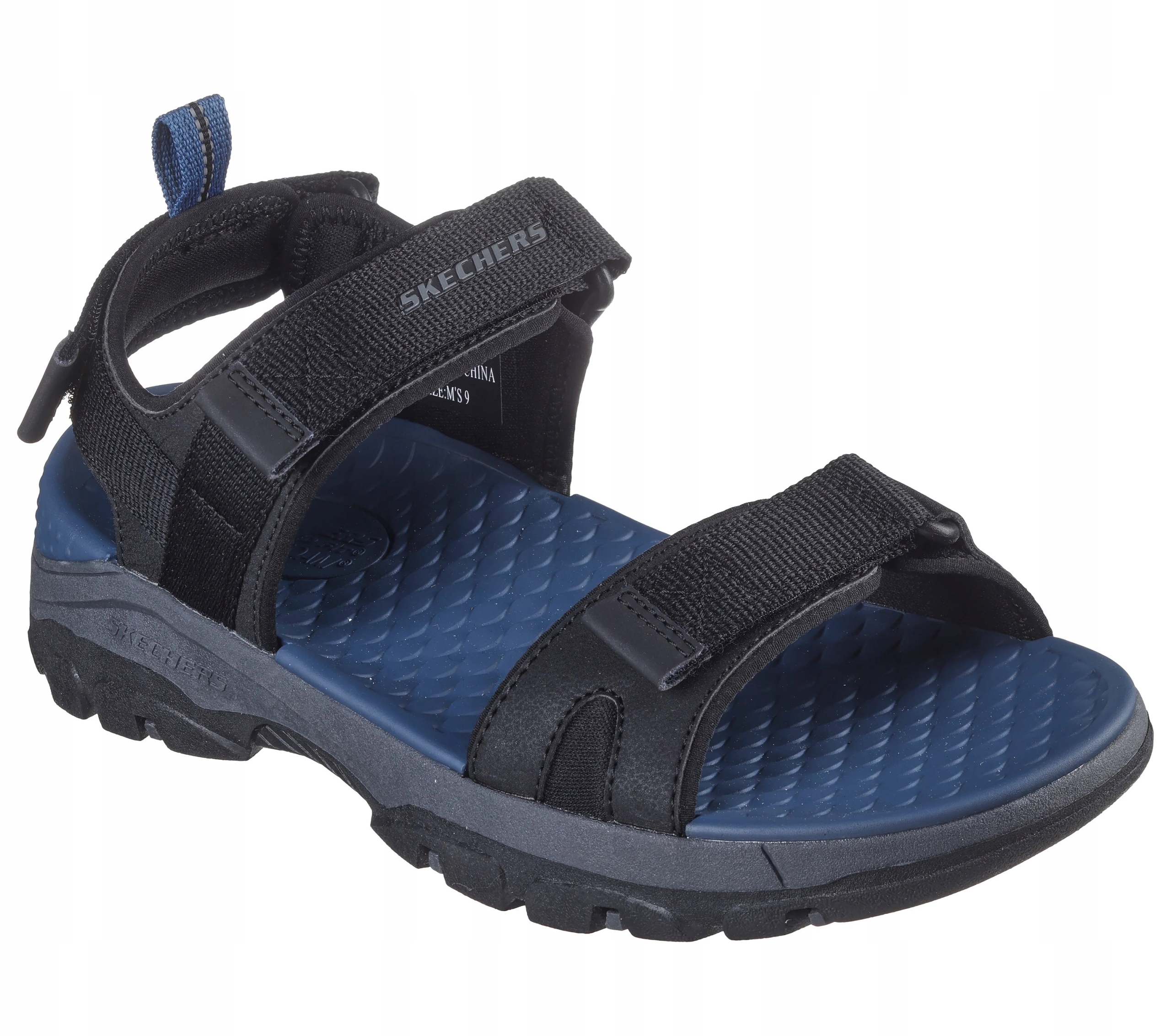Pánské sandály Skechers Relaxed Fit: Tresmen Ryer černé 205112 Blk