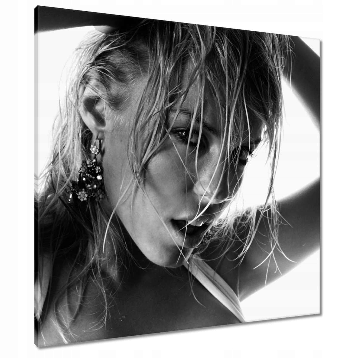 Obrazy 80x80 Pěkné ženy Kočky Babičky