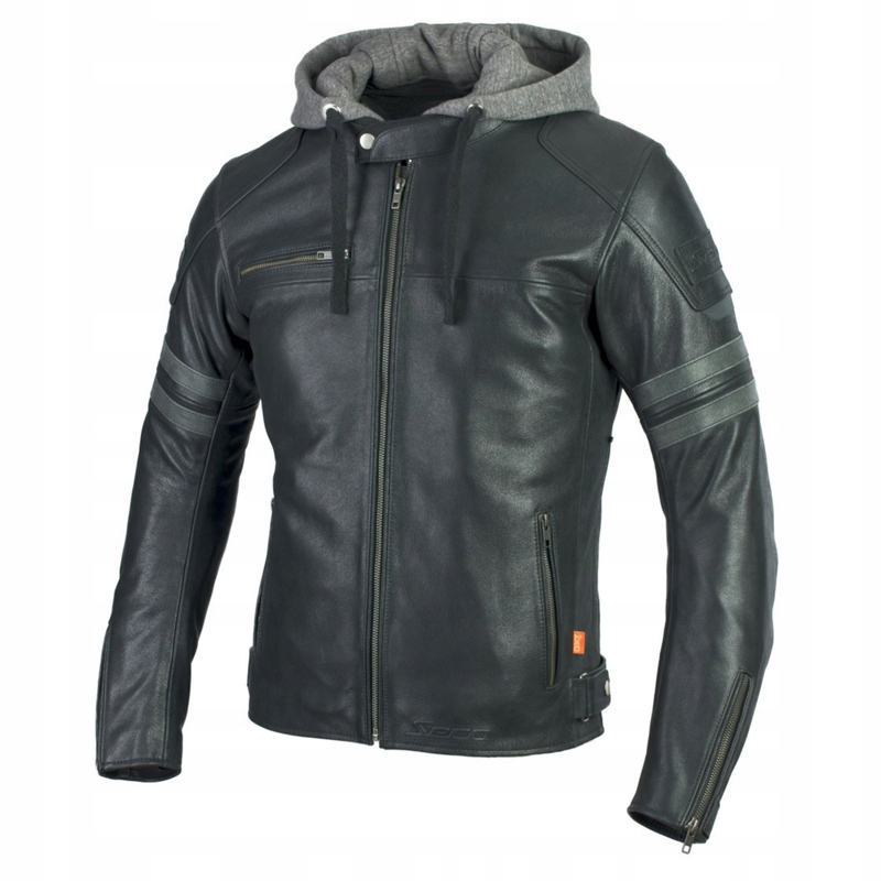 Kurtka skórzana SECA HORNET 2 BLACK czarny rozm. 54