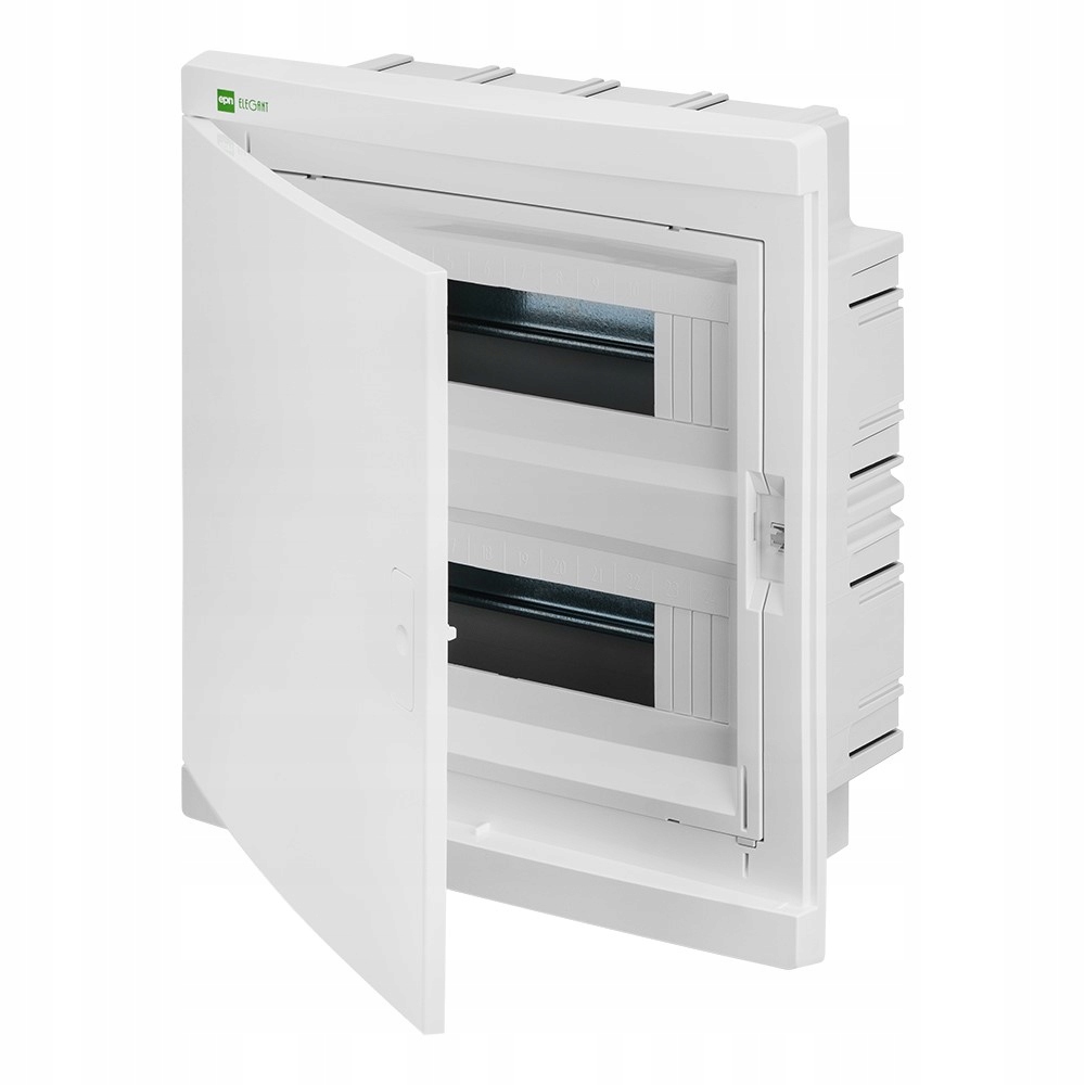 Rozdzielnica Podtynkowa IP40 2x12 Elegant Rp 2x12 Biała 2435-00 Nasielsk