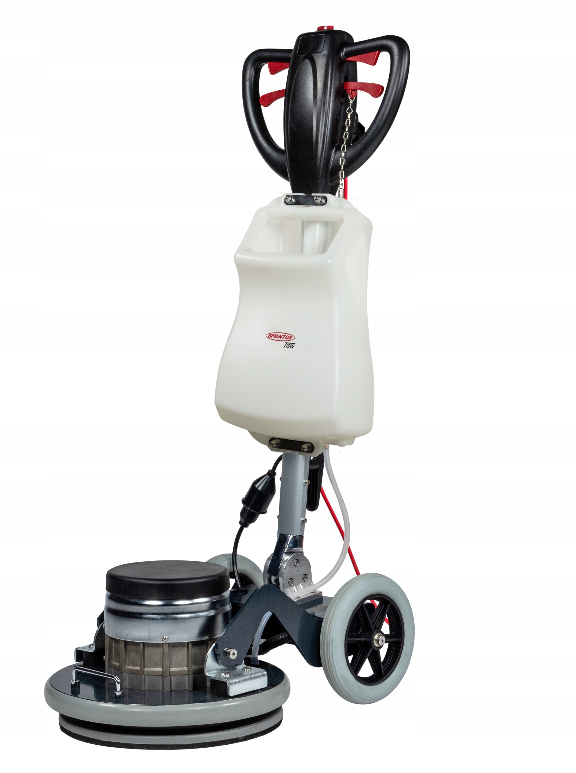 Jednokotoučová orbitální drtičová strojka Sprintus Titan s velmi vysokým výkonem
