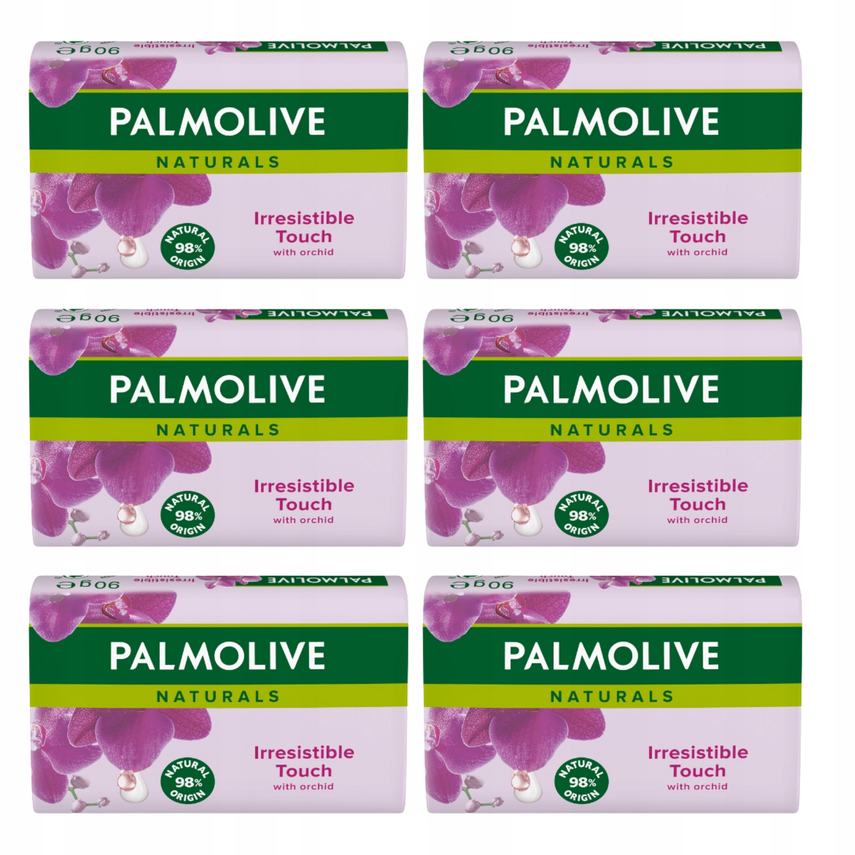 Levně Palmolive Orchidej toaletní mýdlo 6 x 90 g