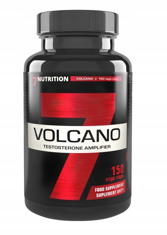 7Nutrition Volcano 150 caps. Booster testosteronu Pískavice Maca Daa B6