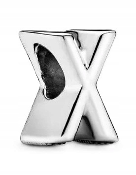 Přívěsek Pandora 797478 Abeceda Písmeno X Stříbrný Originál