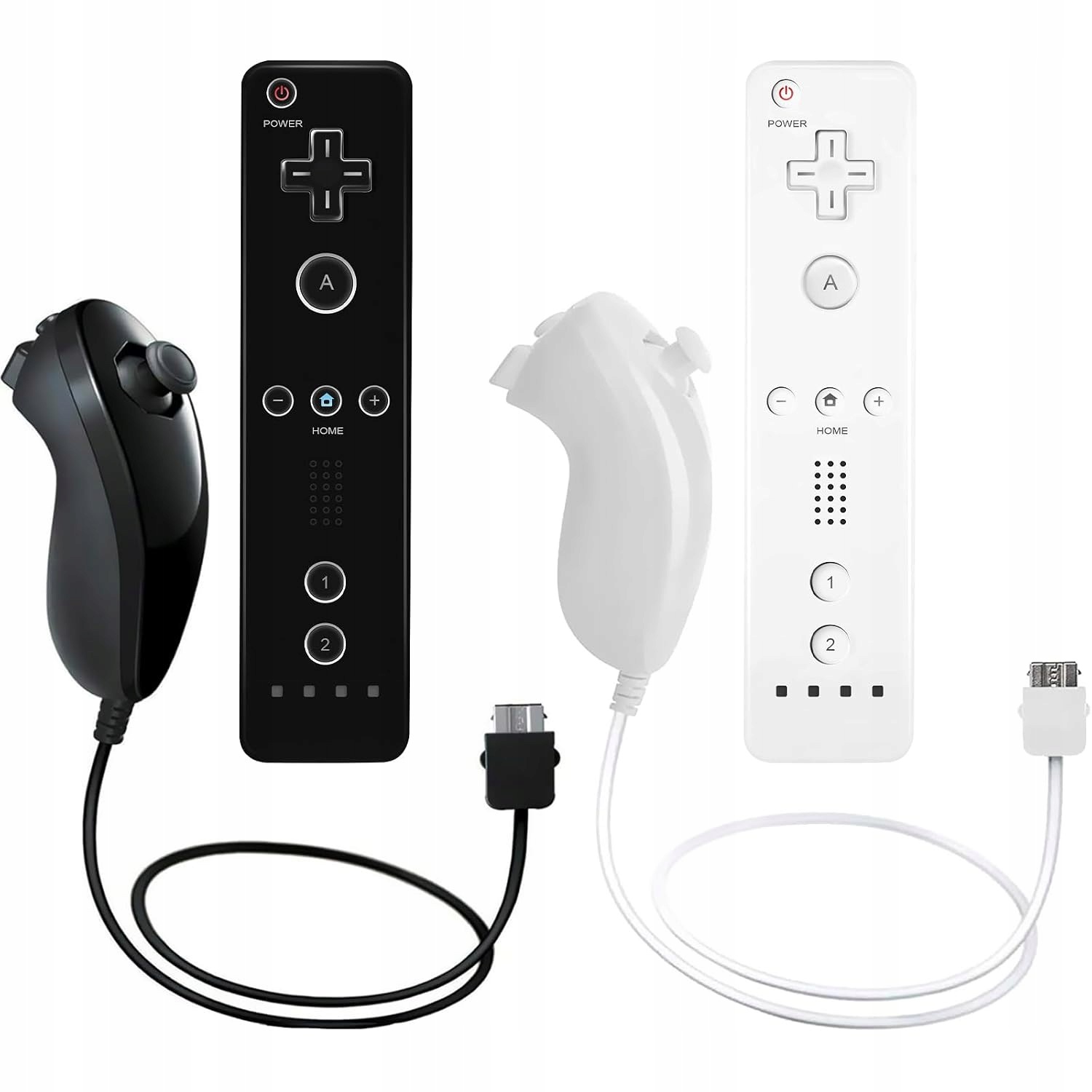 Zestaw 2 kontrolerów bezprzewodowych do Nintendo Wii