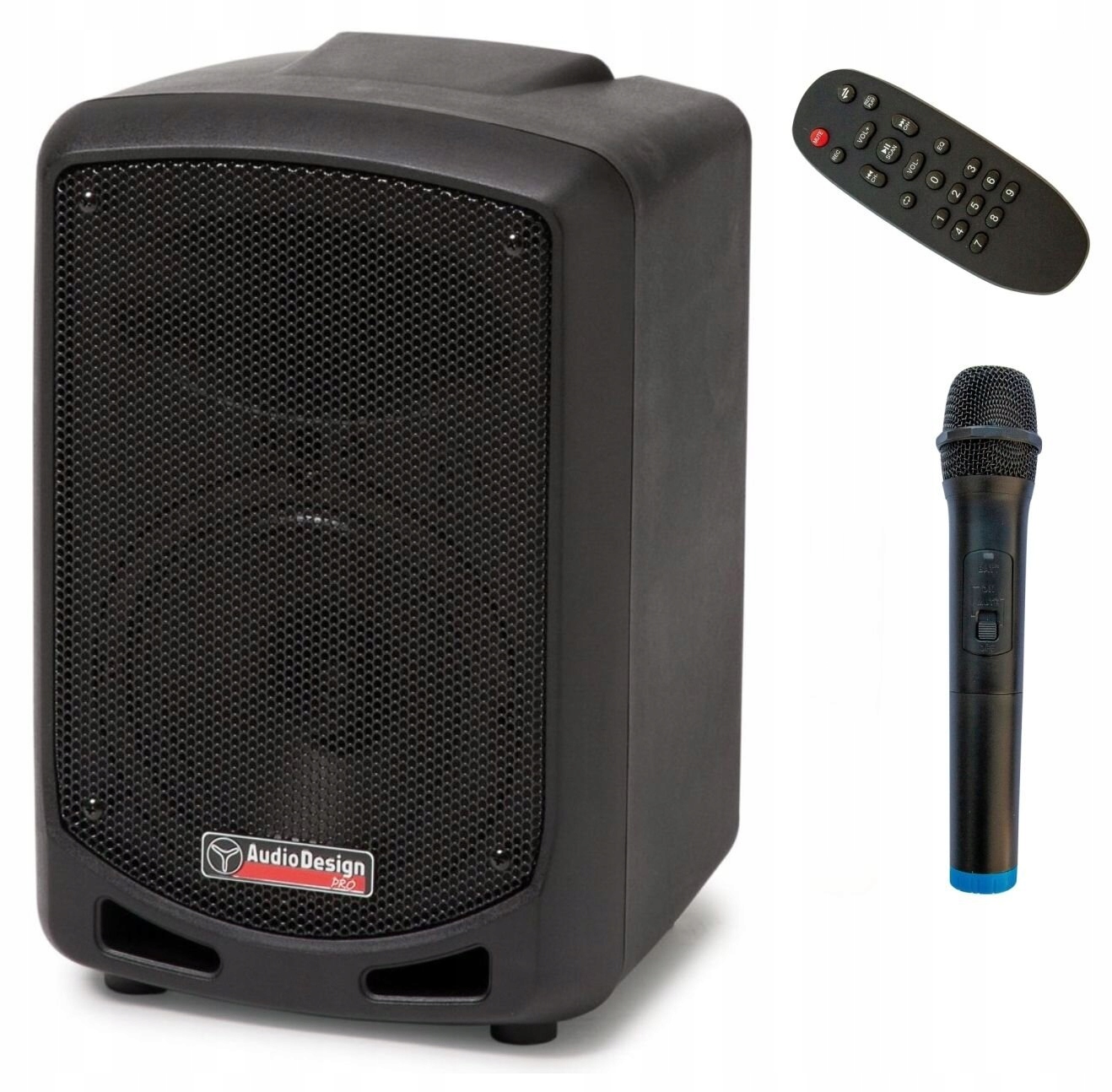 AudioDesign M1 7W/L aktivní reprobox s Usb/sd přehrávačem