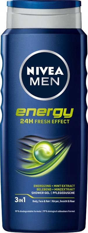 

Żel pod prysznic Nivea Men Energy 500ml