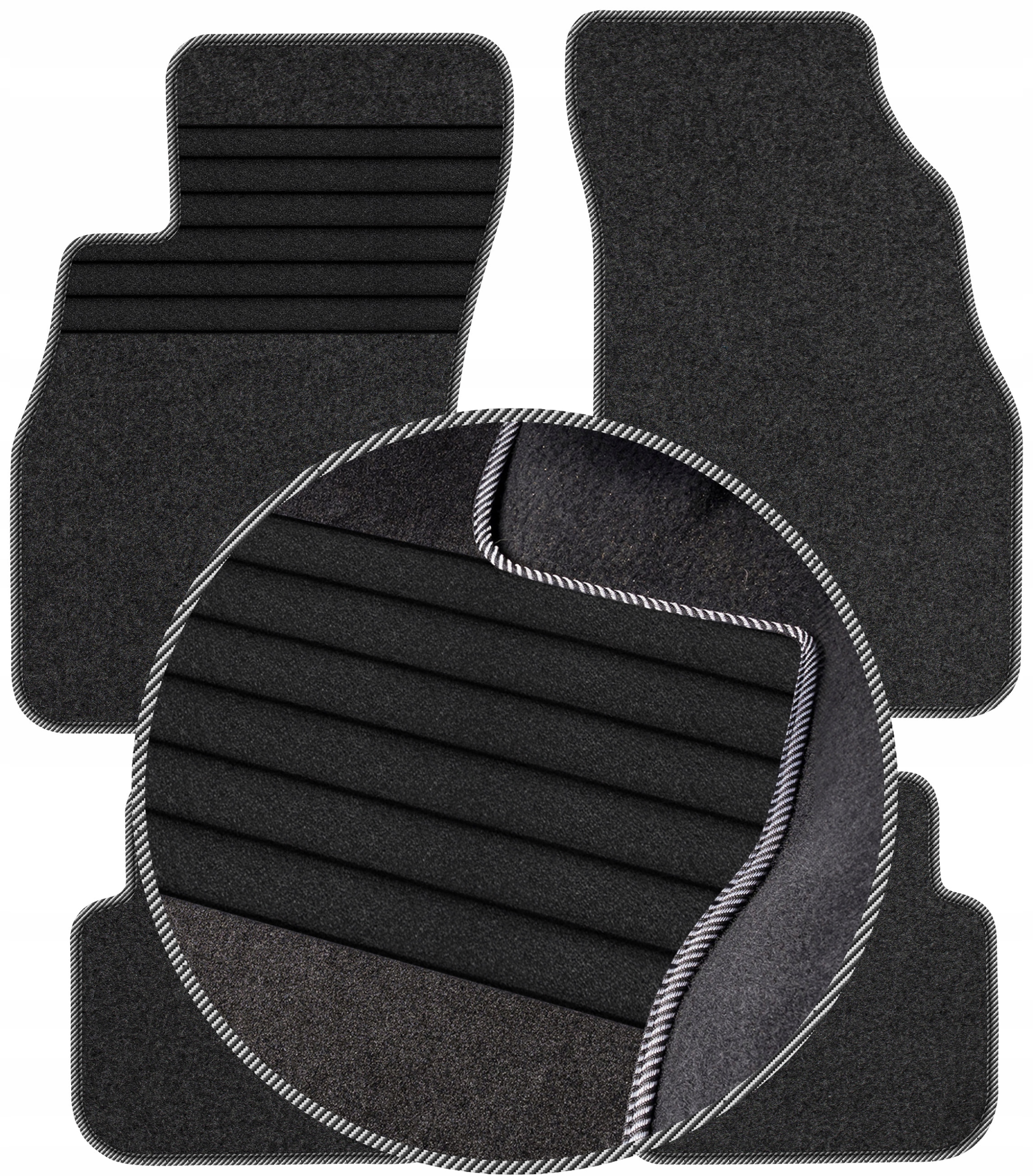 Fiat Punto III 2011-2017 Velurové stěrače do auta