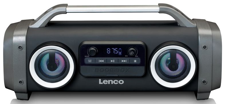 Głośnik Przenośny Bluetooth 50W Radio Fm Stereo LCD 14H Odtwarzacz Potężny