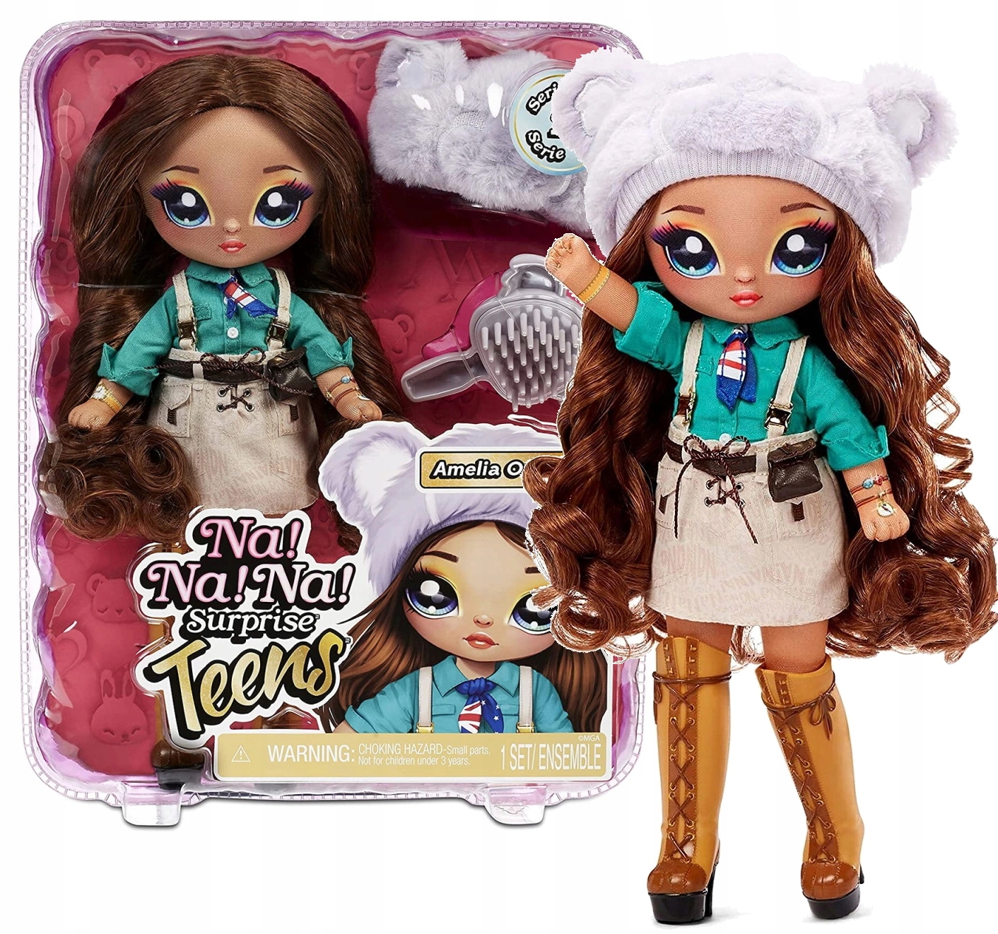 

Na Na Na Surprise Teens Lalka Amelia 575481