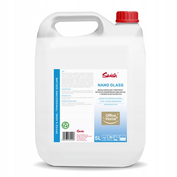 

Swish Nano Glass płyn do mycia szyb i okien, 5l