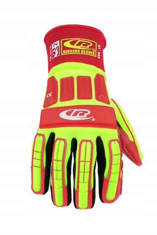 Rękawice robocze Ansell Ringers R-259 udarowe wytrzymałe Bhp R:12