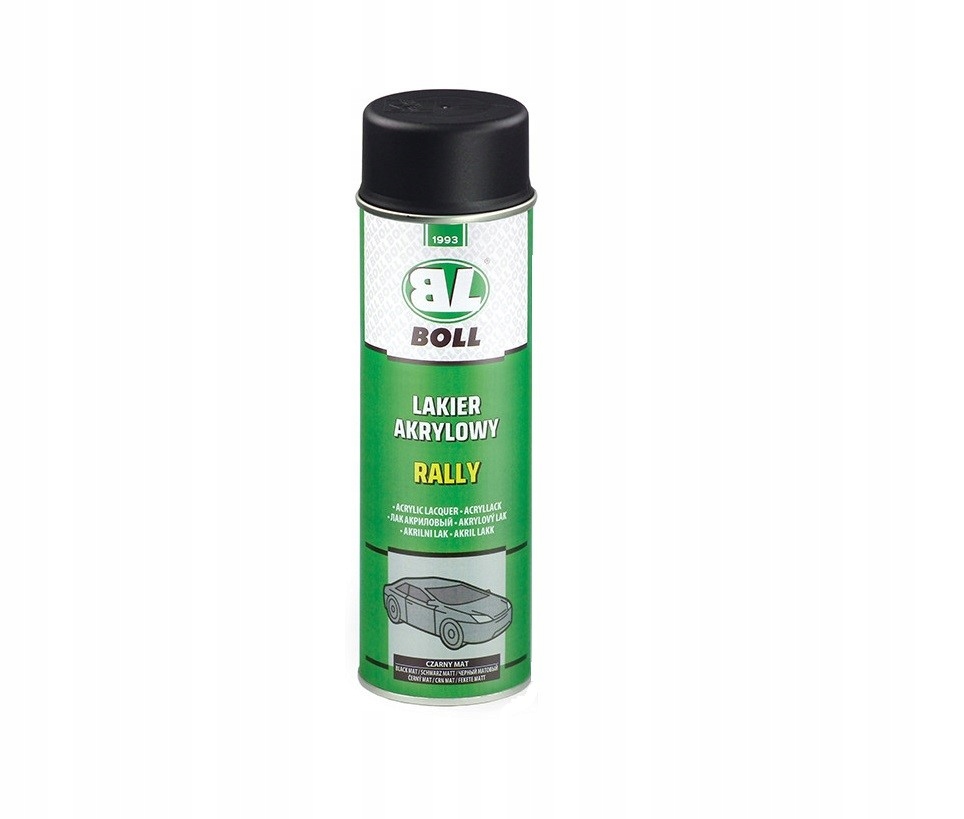 

Boll Lakier Akrylowy Czarny Mat Rally spray