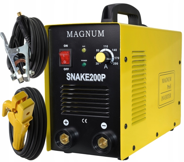 ЕЛЕКТРИЧНИЙ ЗВАРЮВАЛЬНИЙ АПАРАТ MMA SNAKE 200P