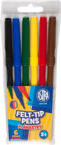 

Astra Flamastry Szkolne Plastyka