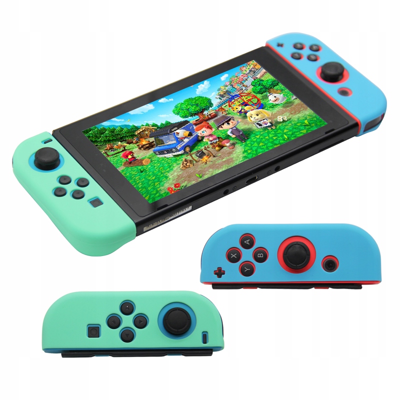 

2x Etui silikonowe soft na Joy-Con Switch Animal