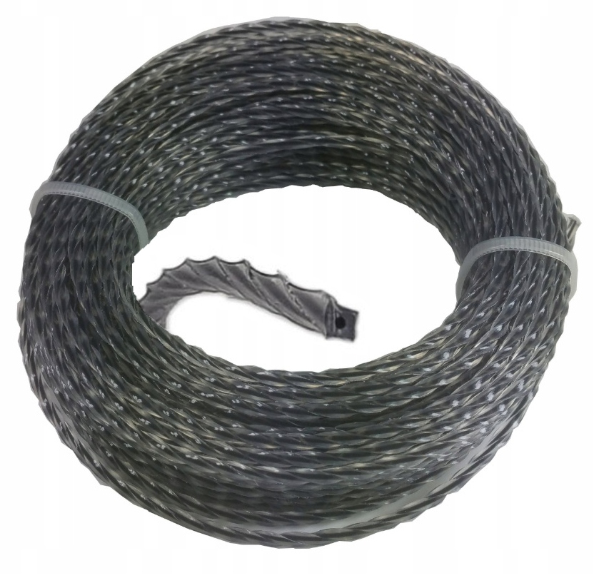 

Żyłka Kosy Spalinowej Skręcana Karbowana 2,4mm 15m