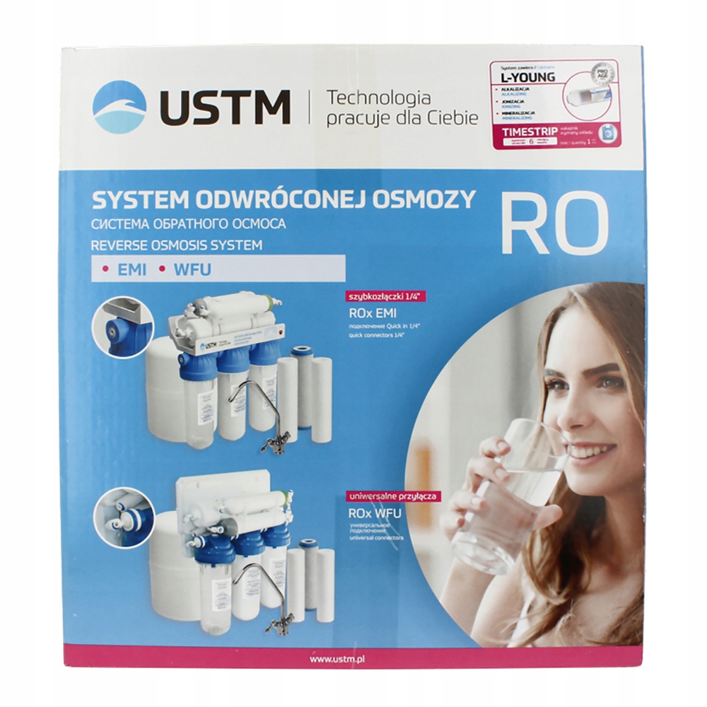 System odwróconej osmozy R06 EMI Young Marka UST-M