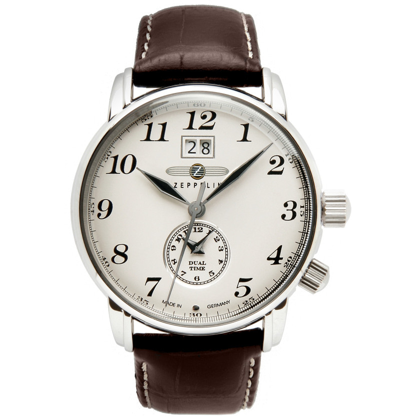 Pánské Hodinky Zeppelin 7644-5 hnědé