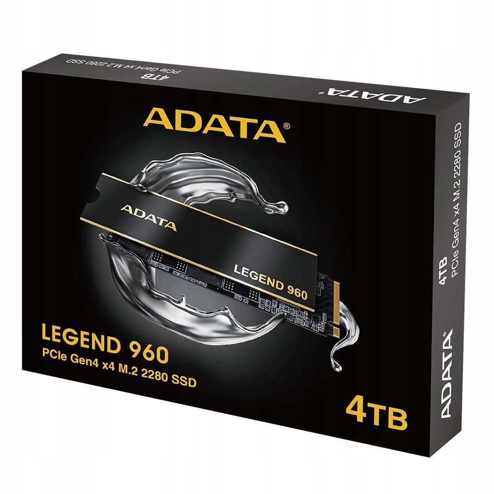 Dysk SSD Legend 960 4TB PCIe 4x4 7.4/6.8 GB/s M2 Format dysku M.2