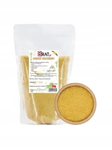 Levně 5 x Brat Cukr třtinový 1 kg