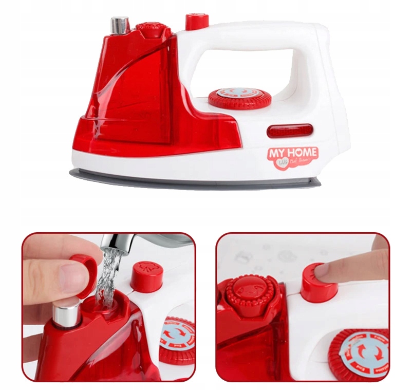 ZABAWKOWE ŻELAZKO DLA DZIECI INTERAKTYWNE ŻELAZKO DZIAŁA NA BATERIE Kod producenta LT57