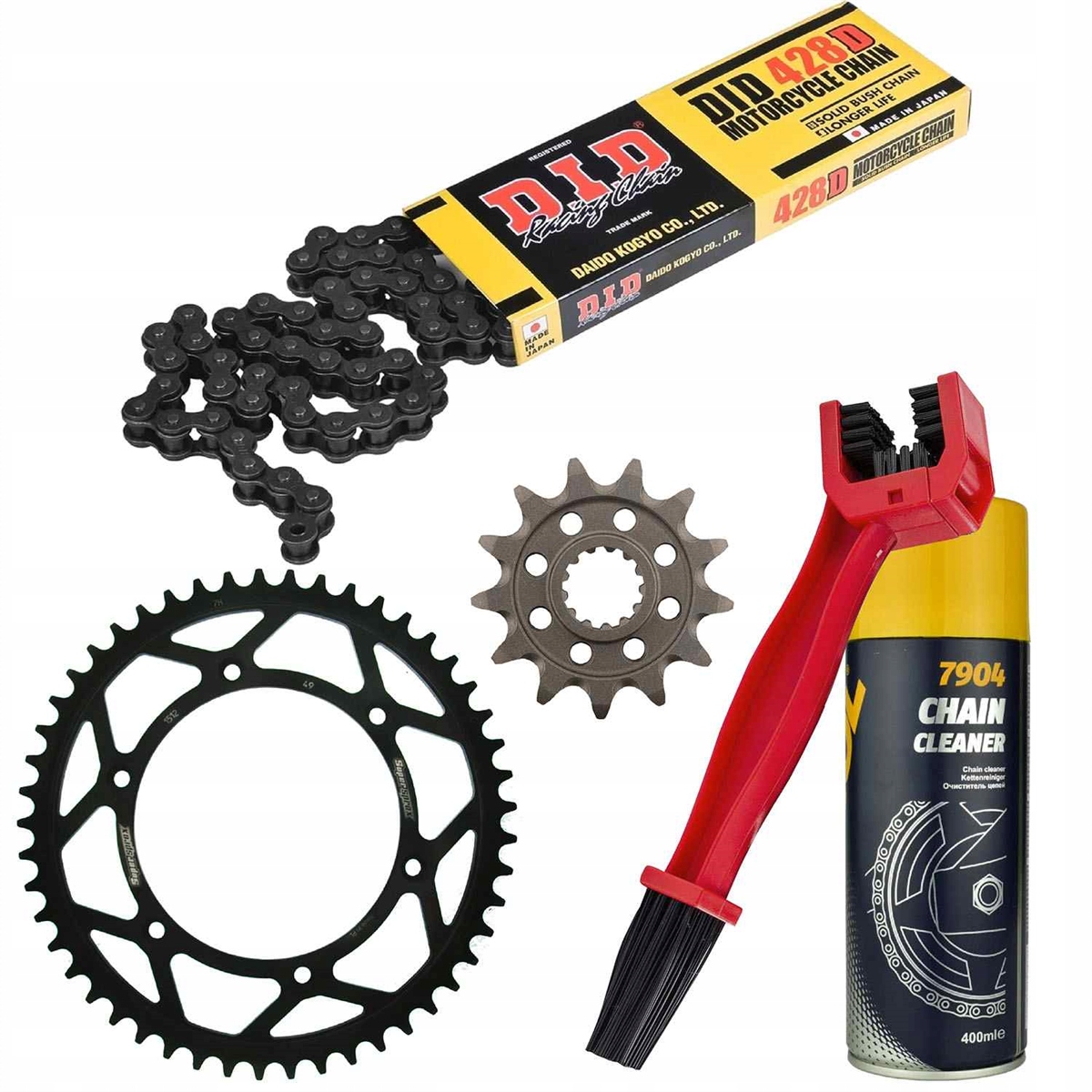 ZDRFEM0001-1067:52.44436 - HYOSUNG GT 125 R 03-15 комплект приводу SUPERSPROX