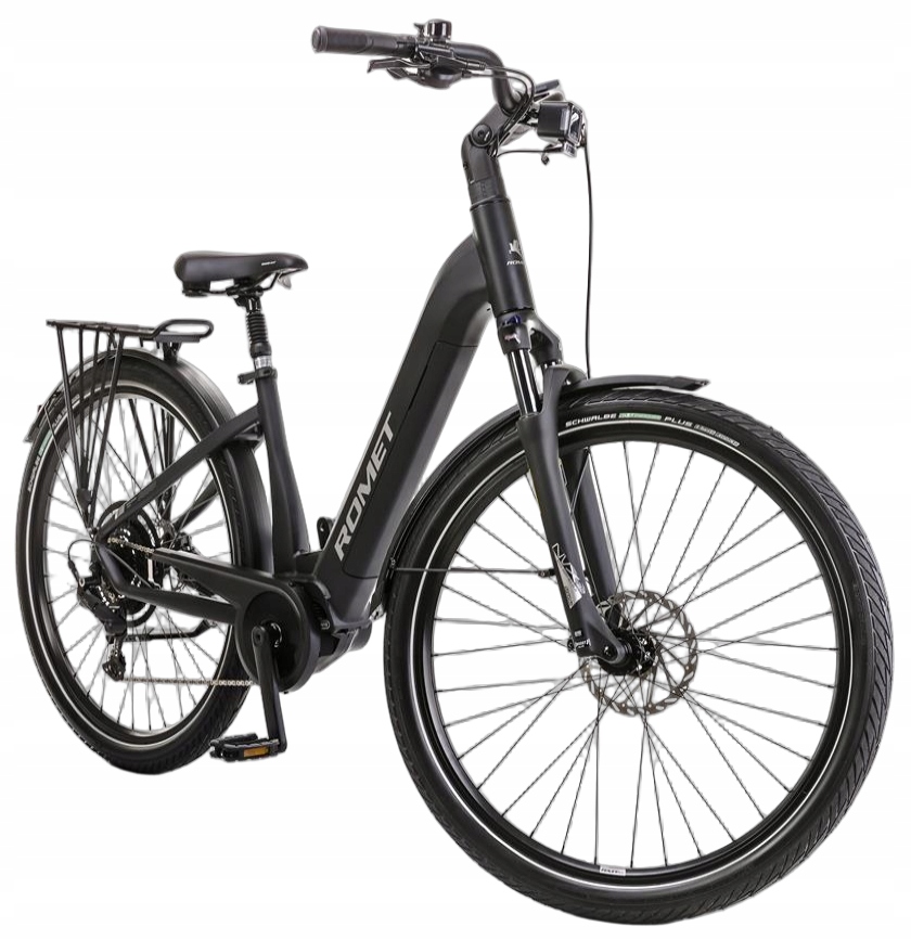 Miejski Rower elektryczny Romet e-Modeco Urb 2.0 540Wh wspomagany rama 17"