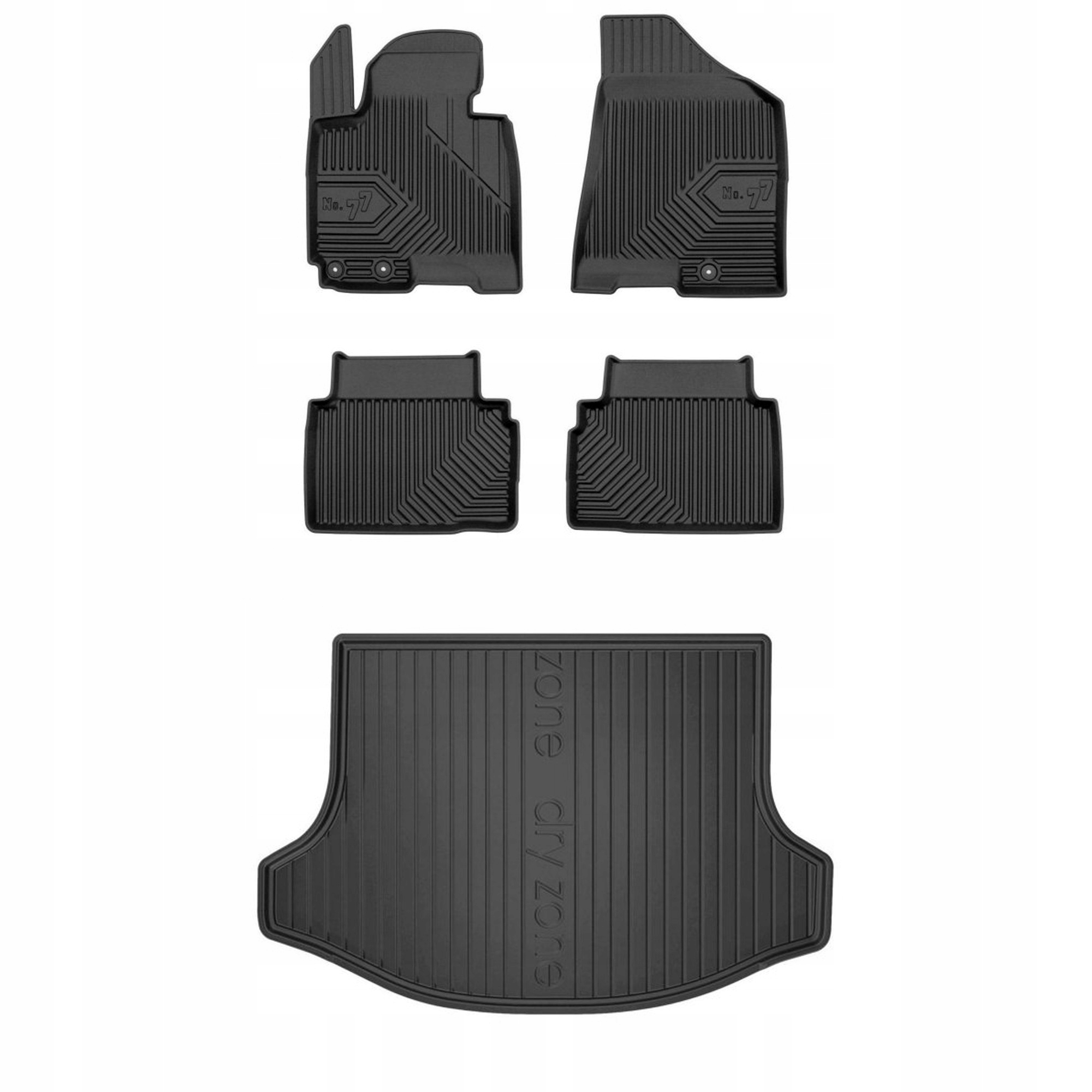 Gumová sada koberčekov a rohože Kia Sportage III 2010-2015