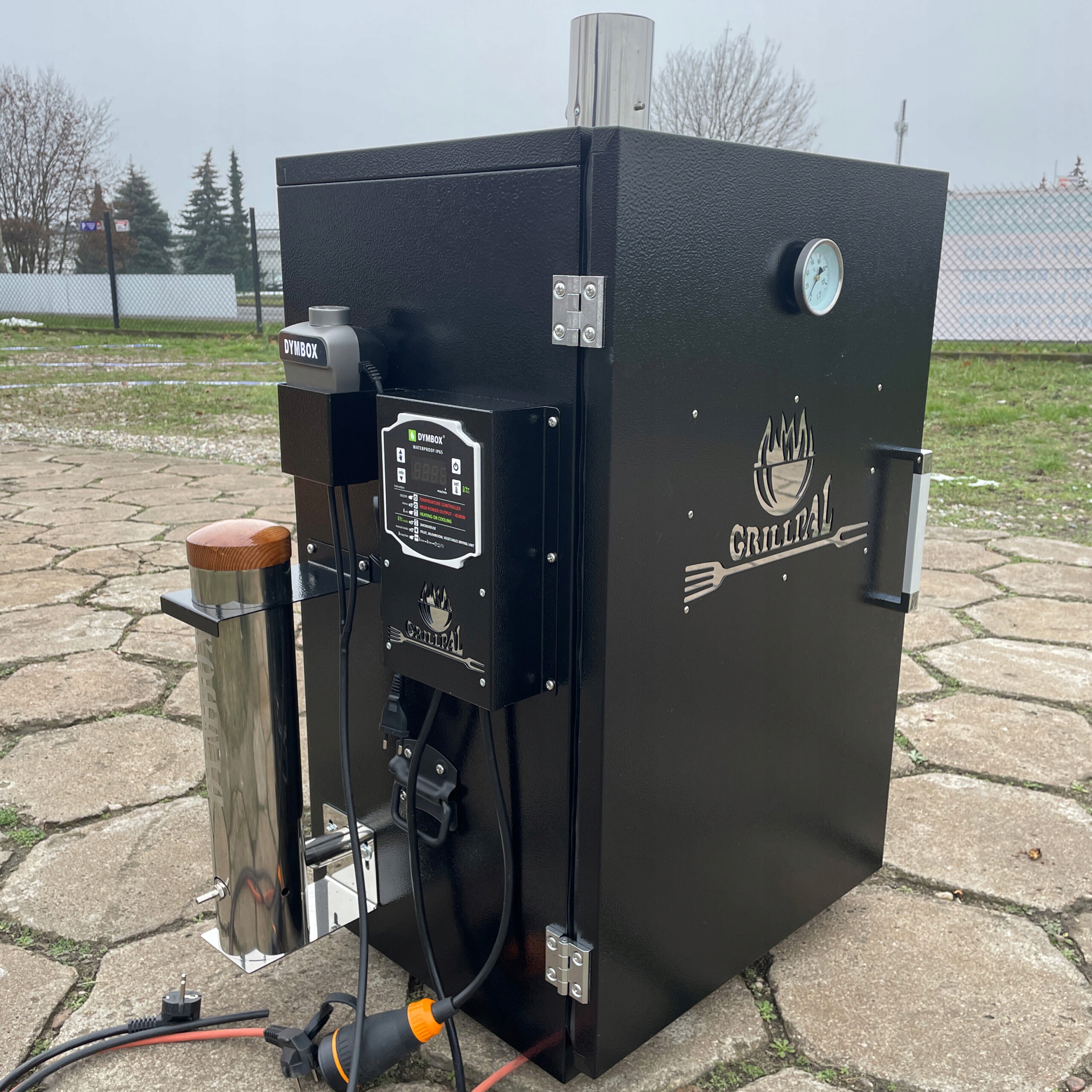 Wędzarnia Elektryczna EMD124L/80 Stołek Palisander Producent Grillpal