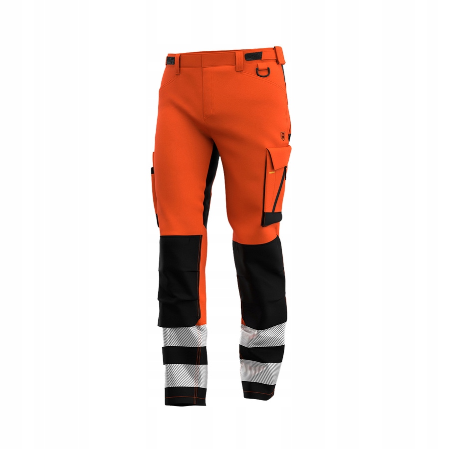 Elastyczne Spodnie Robocze odblaskowe Scuti Safety Jogger R. 60