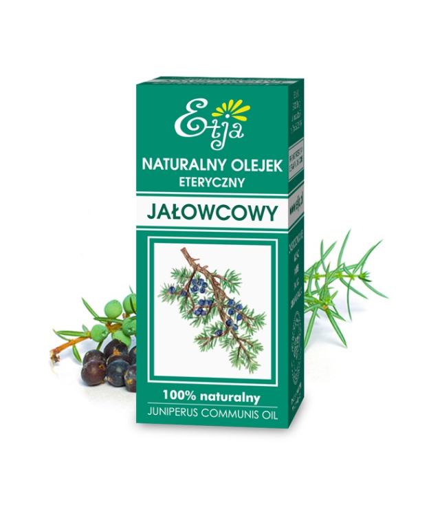 Etja Olejek Eteryczny Jałowcowy na porost włosów i przetłuszczanie