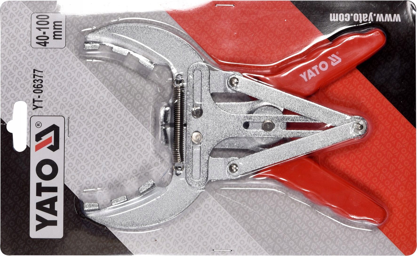YATO SZCZYPCE DO PIERŚCIENI TŁOKOWYCH 40 - 100mm Waga produktu z opakowaniem jednostkowym 0.5 kg
