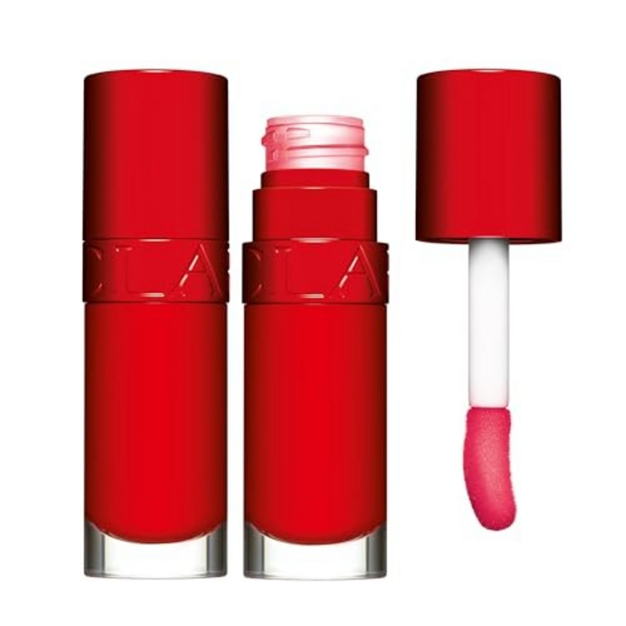 Clarins, Lip Comfort Oil, Hydratační, Olej na rty, 54, Iconic Red, 7 ml