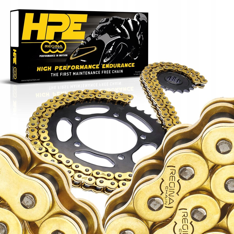Regina Hnacieho Reťazca 525HPE (124 Článkov) Z-krúžok Supersport Enduro Bezo